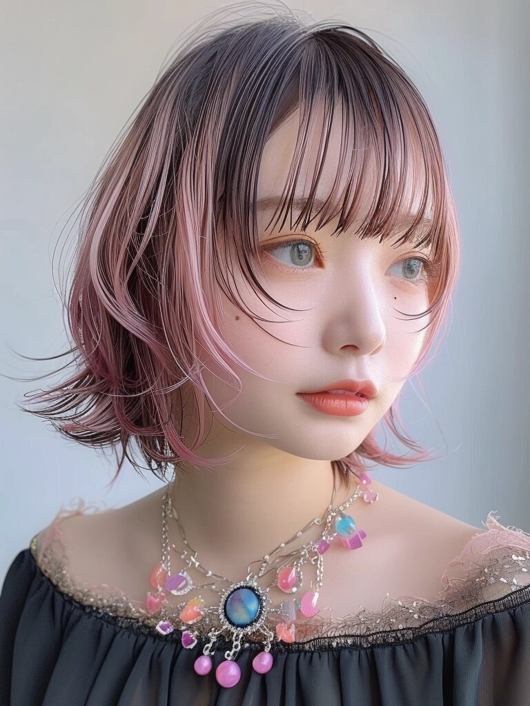 LEA 新越谷のホワイトブロンドと外ハネボブ